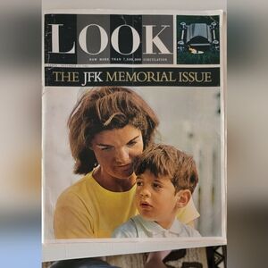 Vintage 1964 The Look JFK Memorial Issue